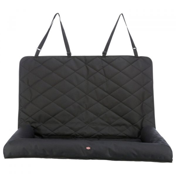 Trixie Cuscino Doppio per Auto 95x10x50 cm Nero