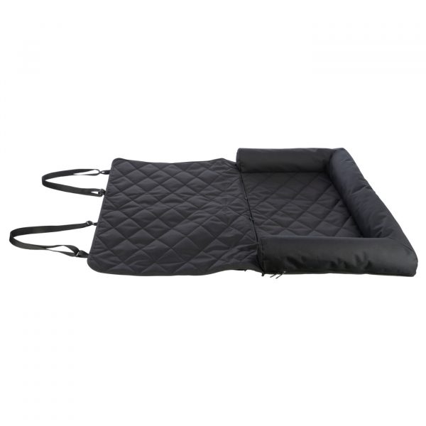 Trixie Cuscino Doppio per Auto 95x10x50 cm Nero