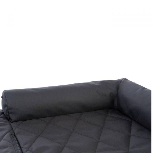 Trixie Cuscino Doppio per Auto 95x10x50 cm Nero