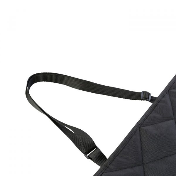 Trixie Cuscino Doppio per Auto 95x10x50 cm Nero