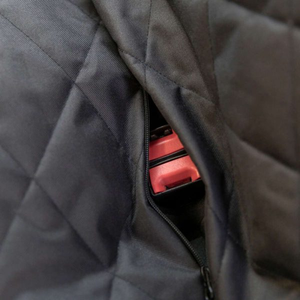 Trixie Cuscino Doppio per Auto 95x10x50 cm Nero