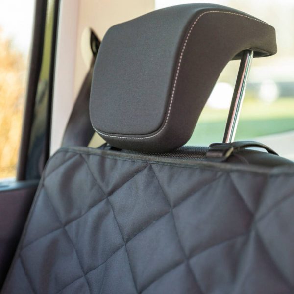 Trixie Cuscino Doppio per Auto 95x10x50 cm Nero