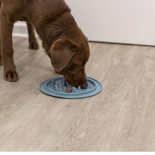 Trixie Ciotola Slow Feeding per Animali ø 24 cm Colori Assortiti con Punte Alte
