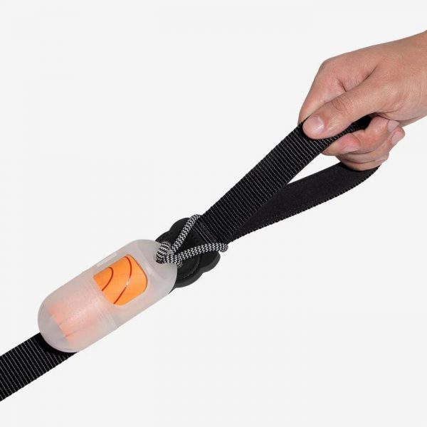 Zee.dog Poop Bag Porta Sacchetti Igienici +1 Roll per Cani - Variante Trasparente