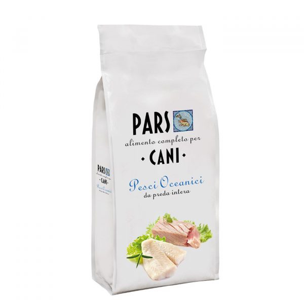 Pars Crocchette Pesci Oceanici da Preda Intera per Cani