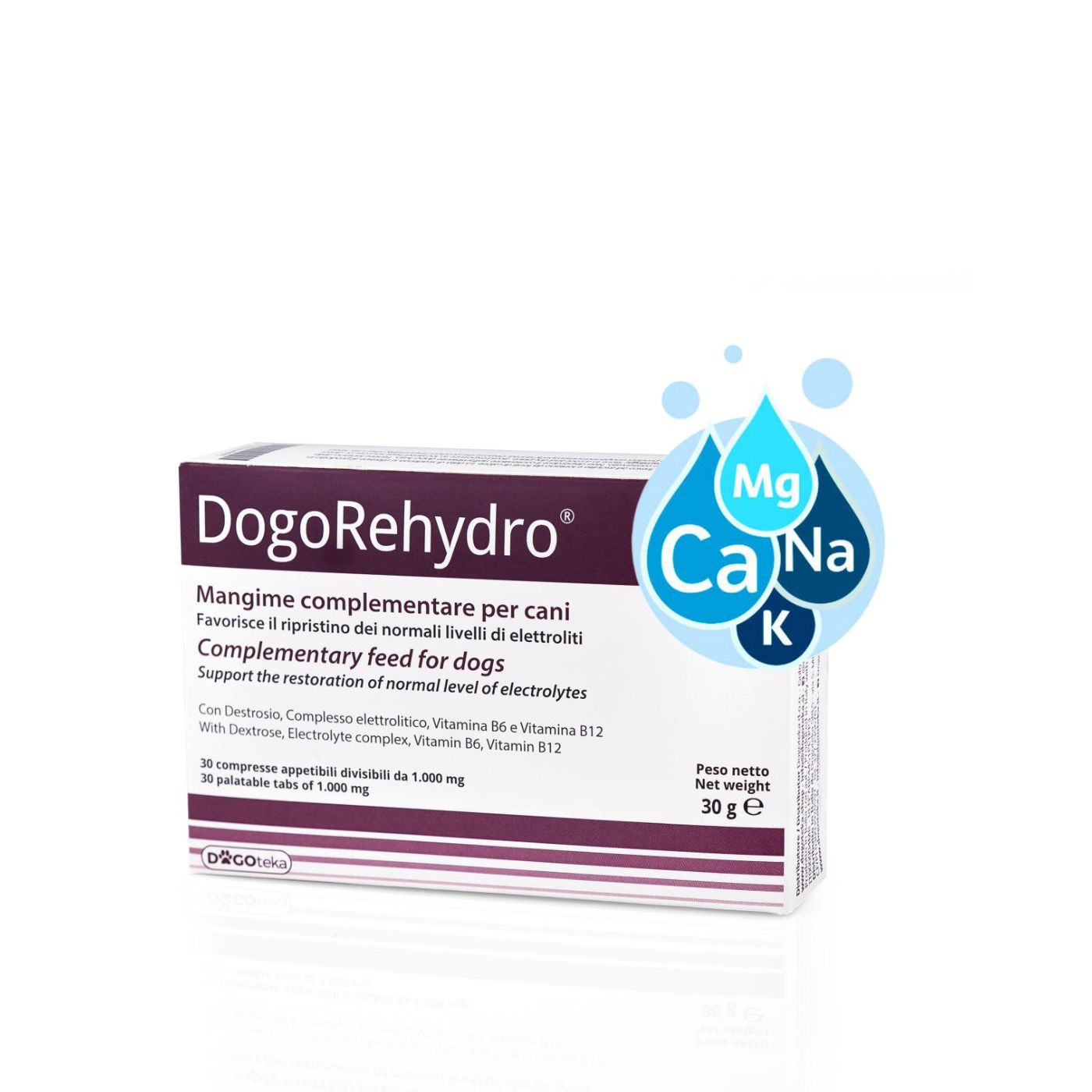 dogoteka dogorehydro® 30 compresse per cani e gatti