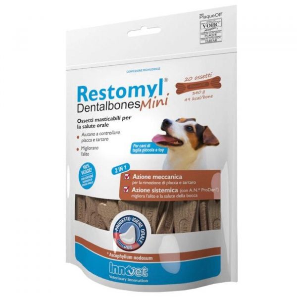 Innovet Restomyl® Dentalbones Mini Busta da 340g per Cani