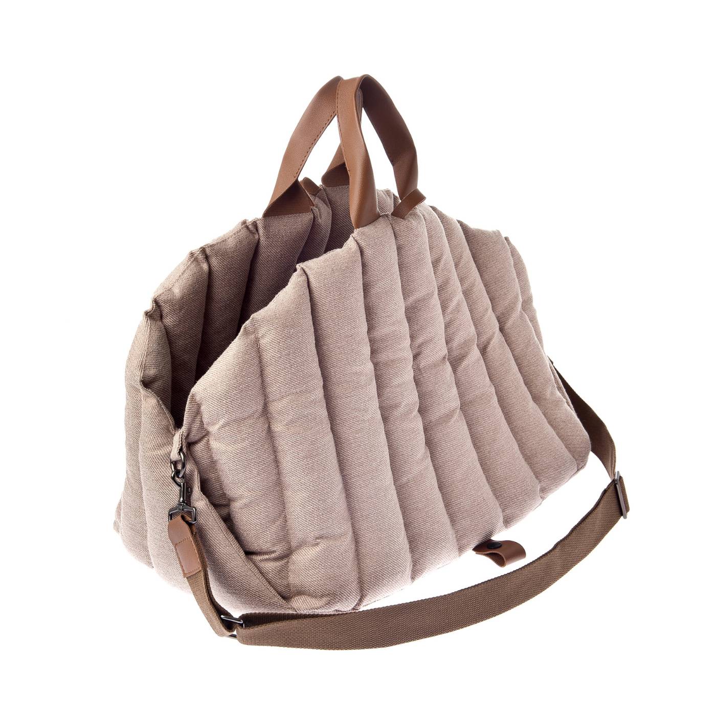 Ferribiella Borsa Trasportino Imbottita per Auto 50x30x35cm