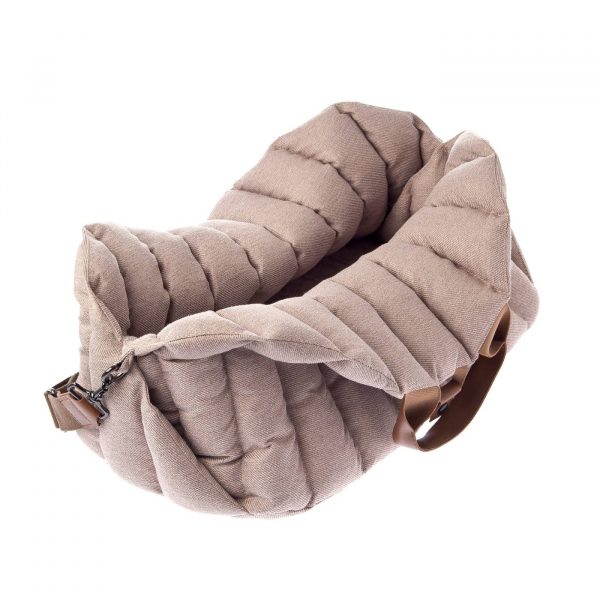 Ferribiella Borsa Trasportino Imbottita per Auto 50x30x35cm
