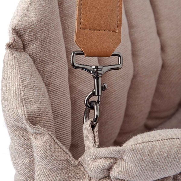 Ferribiella Borsa Trasportino Imbottita per Auto 50x30x35cm - Gancio