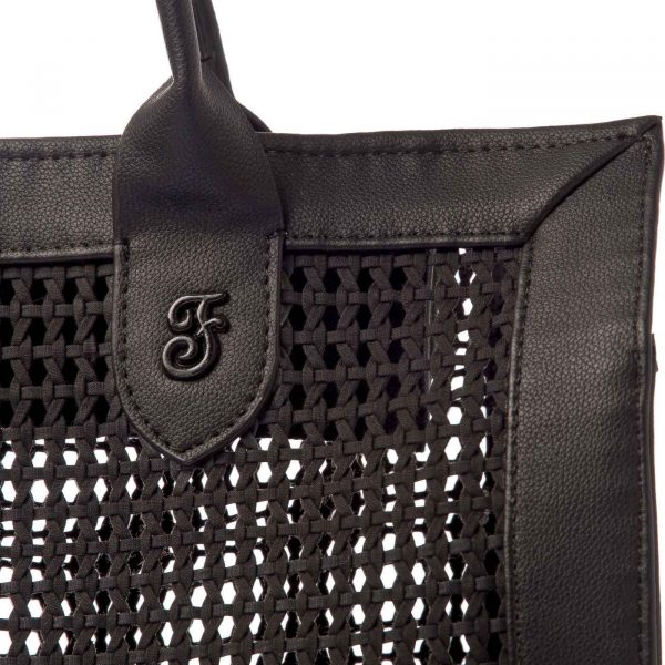 Ferribiella Borsa Trasportino Belle Nera 40x30x20cm Max 8Kg