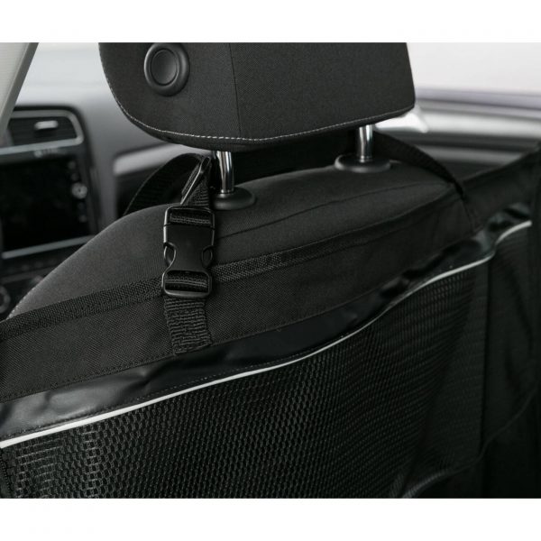 Trixie Coprisedili Automobile con Bordi Laterali 1.55x1.30m Nero - Cintura