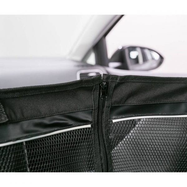 Trixie Coprisedili Automobile con Bordi Laterali 1.55x1.30m Nero - Cerniera
