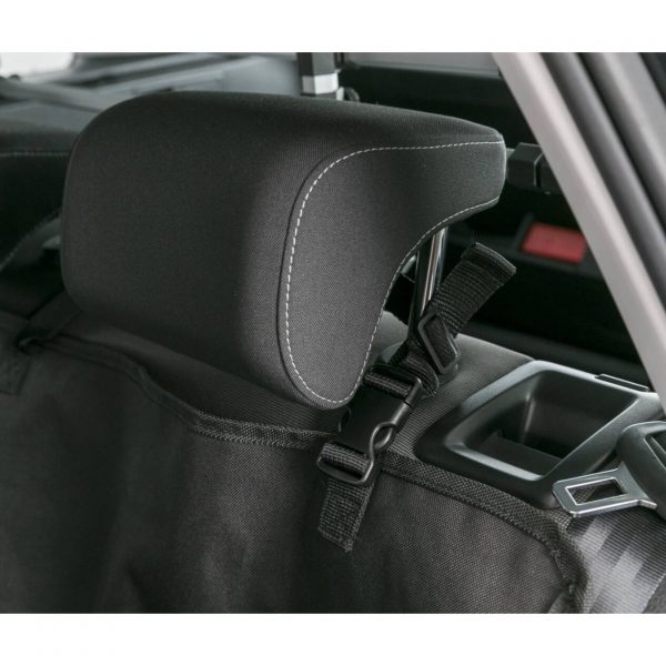 Trixie Coprisedili Automobile con Bordi Laterali 1.55x1.30m Nero - Cintura