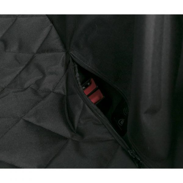 Trixie Coprisedili Automobile con Bordi Laterali 1.55x1.30m Nero - Apertura per cintura