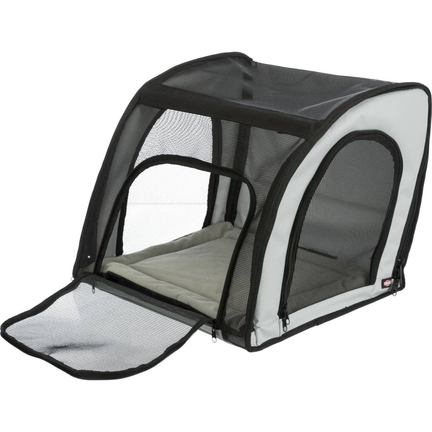 Trixie Cuccia per Auto 44x37x40cm Grigio/Nero