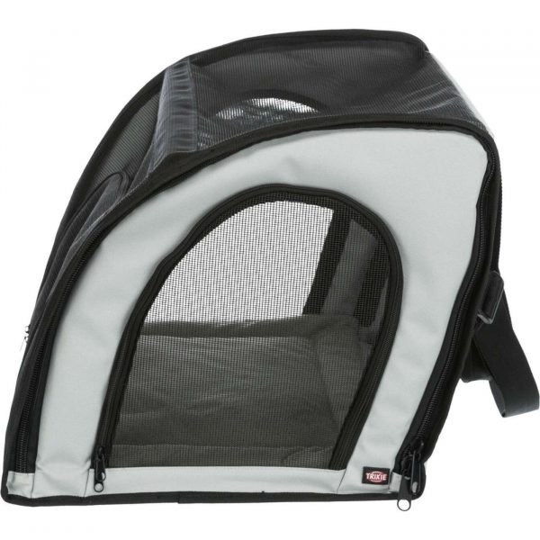 Trixie Cuccia per Auto 44x37x40cm Grigio/Nero