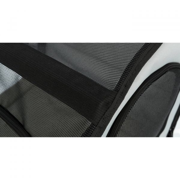 Trixie Cuccia per Auto 44x37x40cm Grigio/Nero