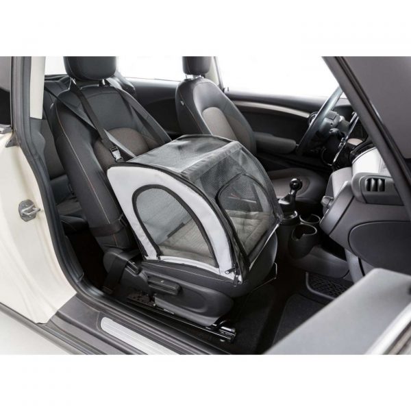 Trixie Cuccia per Auto 44x37x40cm Grigio/Nero