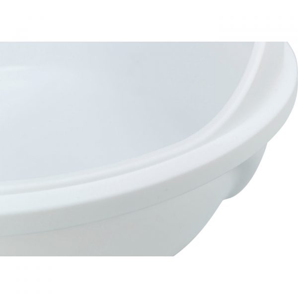 Trixie Lettiera Cassetta Igienica Toilette Aperta Simao per Gatti Bianco 48x30x58cm