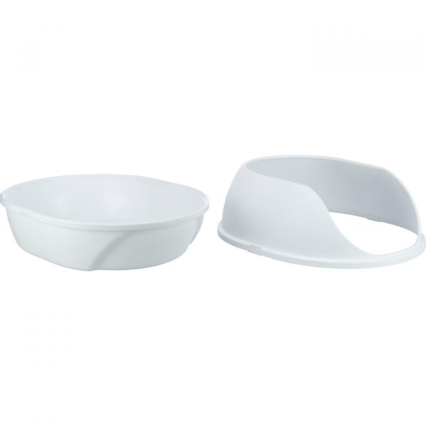 Trixie Lettiera Cassetta Igienica Toilette Aperta Simao per Gatti Bianco 48x30x58cm