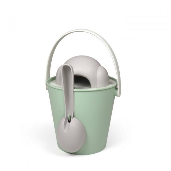 United Pets Crick Secchiello Portacrocchette Cane Tortora/Verde - Cucchiaio