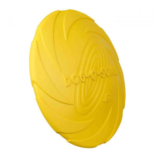 trixie frisbee disco gioco in gomma galleggiante per cani colori assortiti