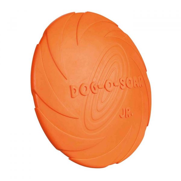 trixie frisbee disco gioco in gomma galleggiante per cani colori assortiti