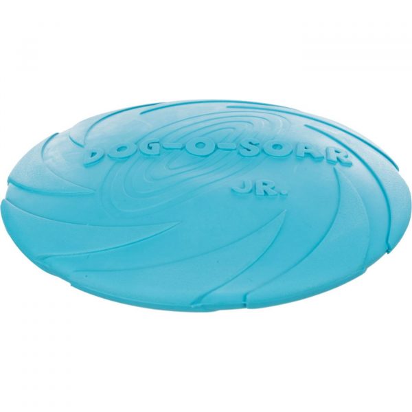 trixie frisbee disco gioco in gomma galleggiante per cani colori assortiti