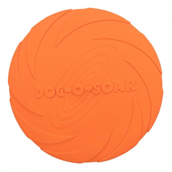 trixie frisbee disco gioco in gomma galleggiante per cani colori assortiti