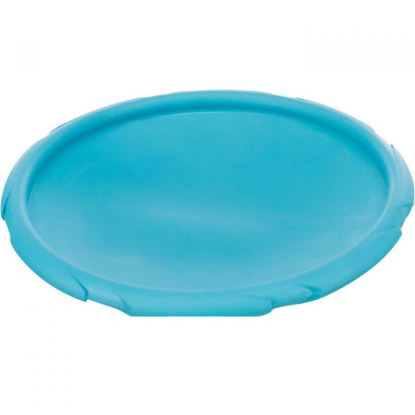 trixie frisbee disco gioco in gomma galleggiante per cani colori assortiti