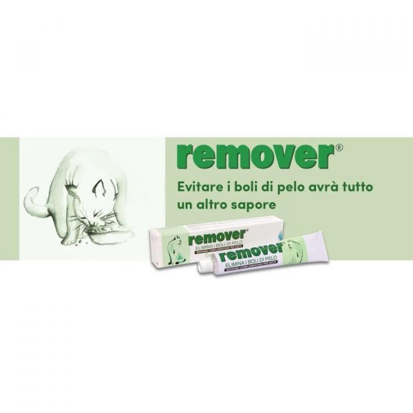 Remover® Pasta 20 gr Msd Elimina i Boli di Pelo per Gatti