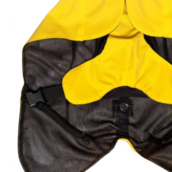 Paikka Impermeabile ad Alta Visibilità per Cani Lite Giallo