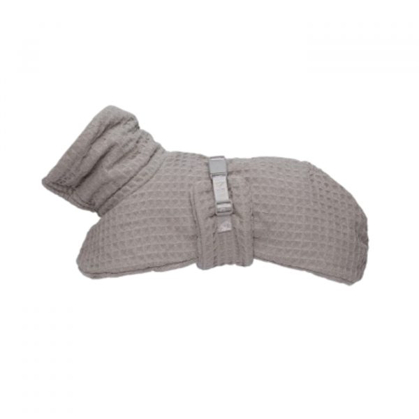 Paikka Accappatoio per Cani Spa Grigio - Fibbia