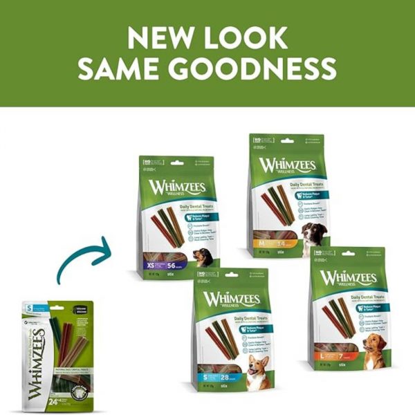 Whimzees Snack Dentale Naturale Stix per Cani