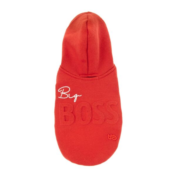Ferribiella Felpa per Cani Boss Rosso Ruggine