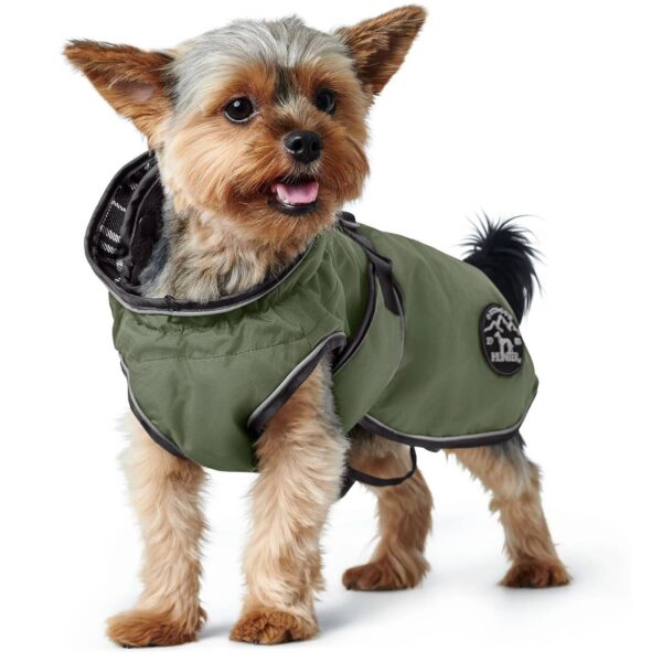 Hunter Cappottino per Cani Uppsala Khaki Verde