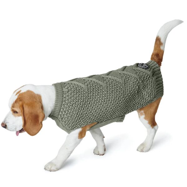 Hunter Maglioncino Pullover per Cani MALMÖ Khaki Verde