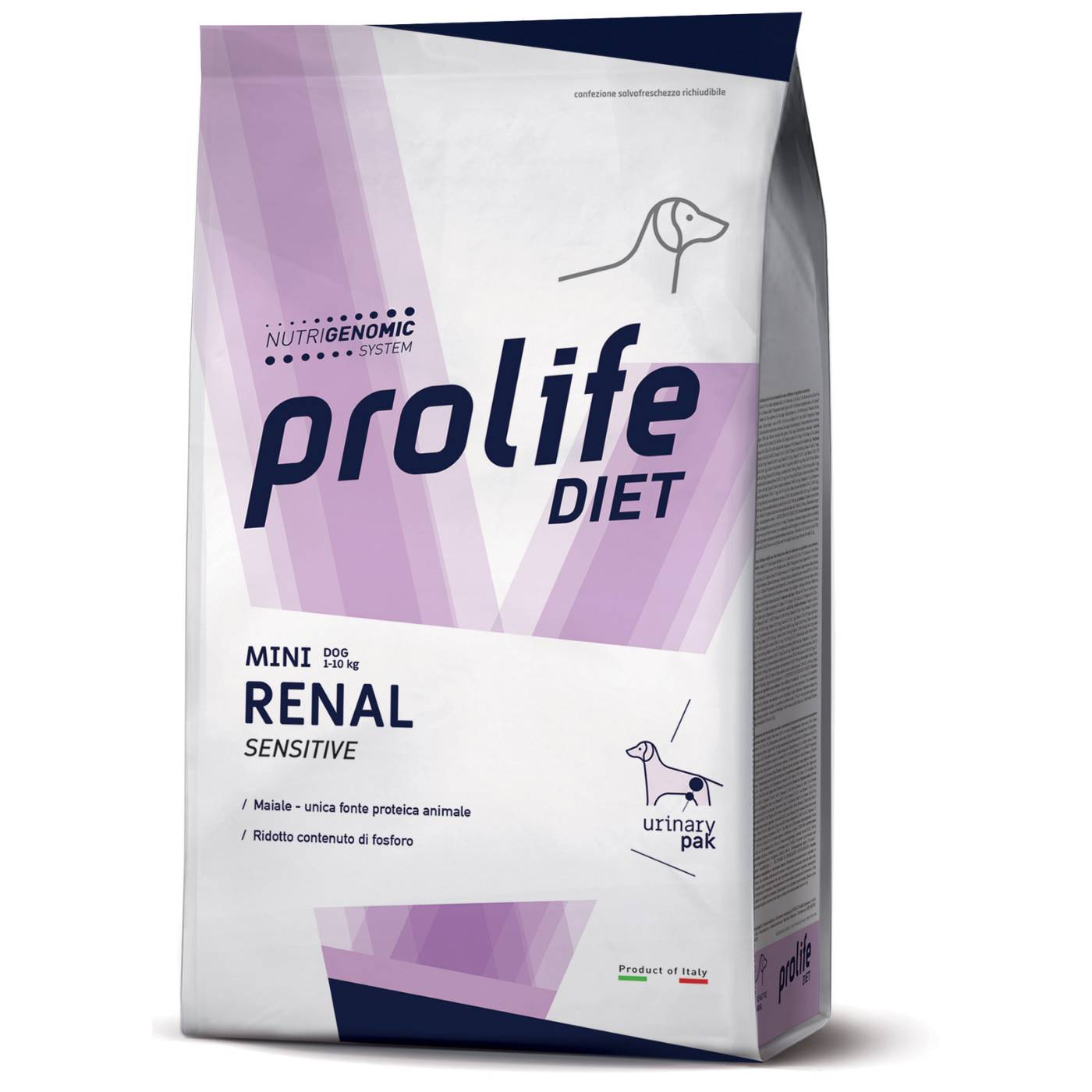 Prolife® Diet Dog Renal Sensitive Mini per Cani di Piccola Taglia 1,5 Kg