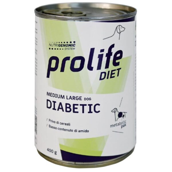 Prolife® Diet Dog Diabetic 400g per Cani
