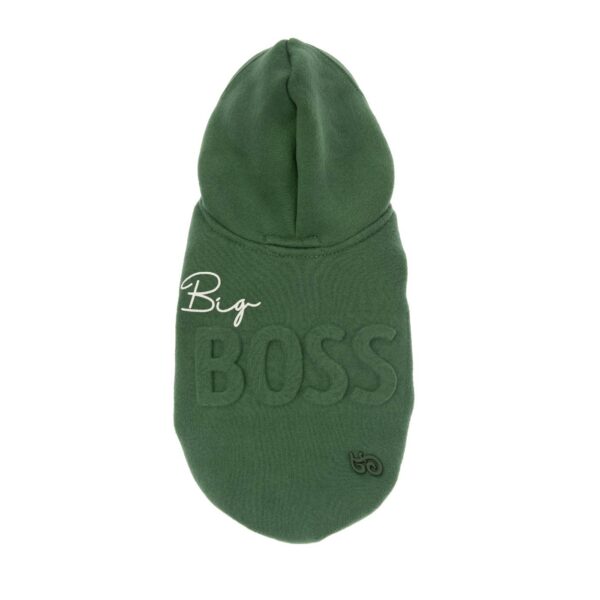 Ferribiella Felpa per Cani Boss Verde