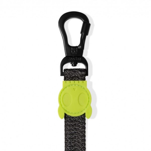 Zee.Dog Guinzaglio Fisso per Cani Linea Nox - Gancio