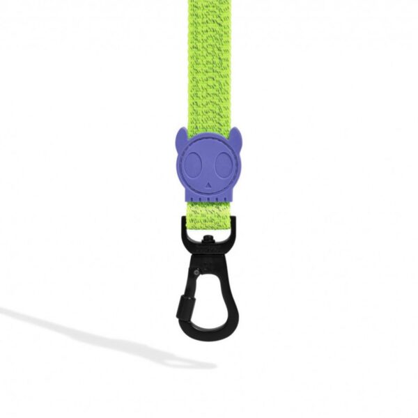 Zee.Dog Guinzaglio Fisso per Cani Lumen Linea Nox - Gancio