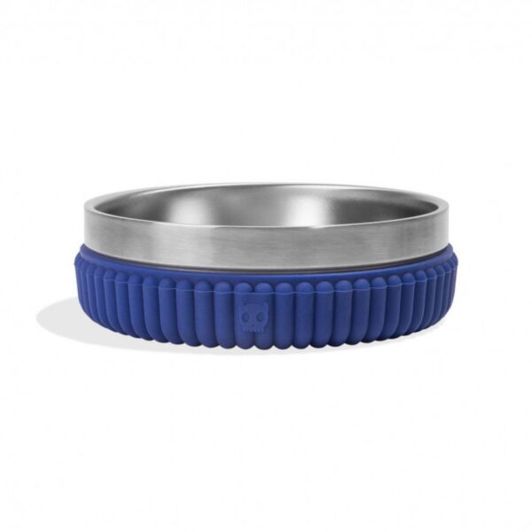 Zee.Dog Ciotola per Cani S Tuff Bowl Small Stripes Blue ø 16 x h.4,8 cm 550 ml