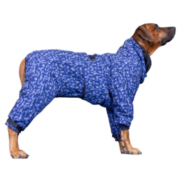 Paikka Giacca Invernale per Cani Impermeabile con Imbottitura Blu
