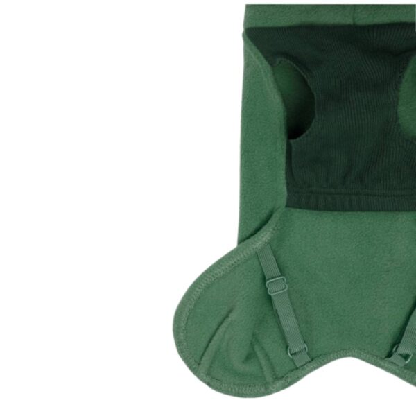 Paikka Maglia per Cani Ecologica in Seawool Verde