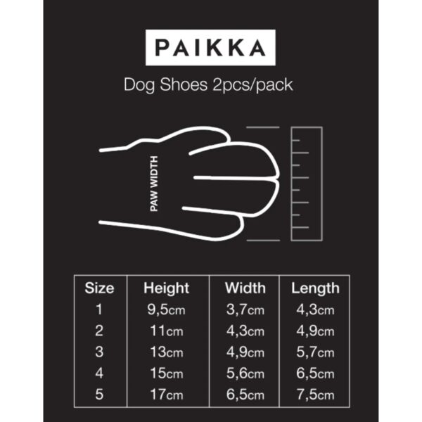 Paikka Scarpe per Cani Dog Shoes 2 pezzi- Taglie