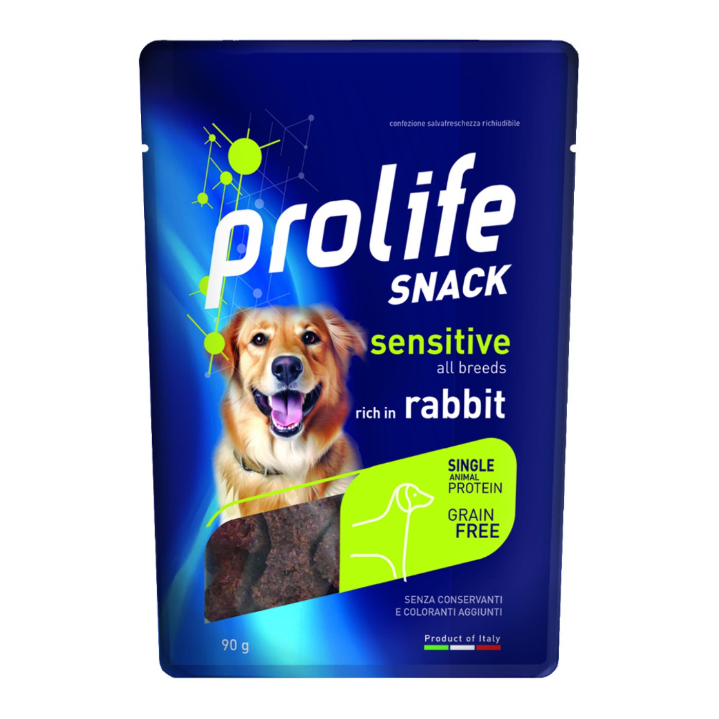 Prolife Snack per Cani Sensitive Grain Free Coniglio Monoproteico 90 g