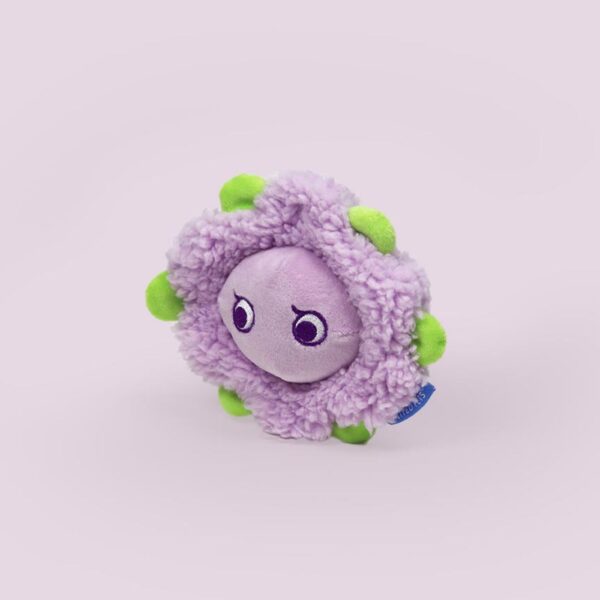 United Pets Peluche Antistress per Cani Pansy Lilla 14 x h. 13 cm