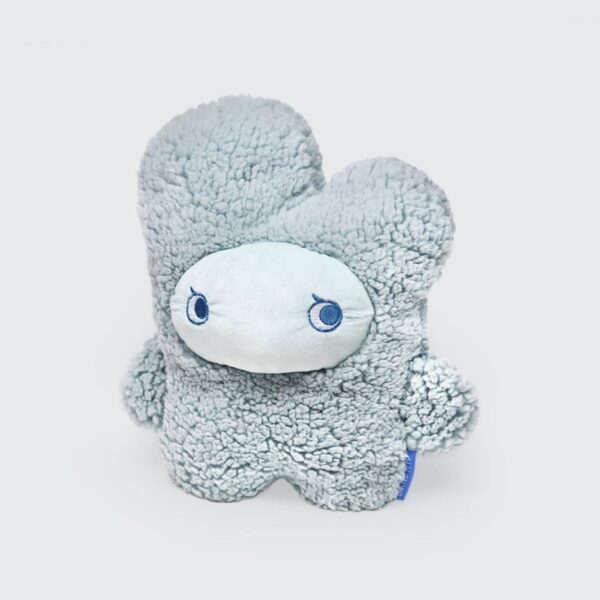 United Pets Peluche Antistress per Cani Nocetto Turchese 22 x h. 23 cm